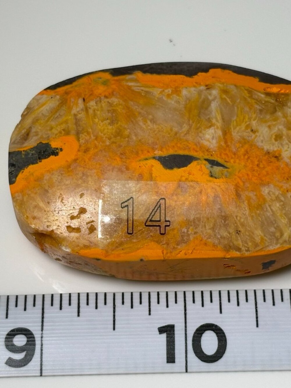 Bumblebee Jasper Polished Freeform Stone #14